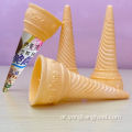 نوع الويفر شكل V-cone أو مخروط رقاقة